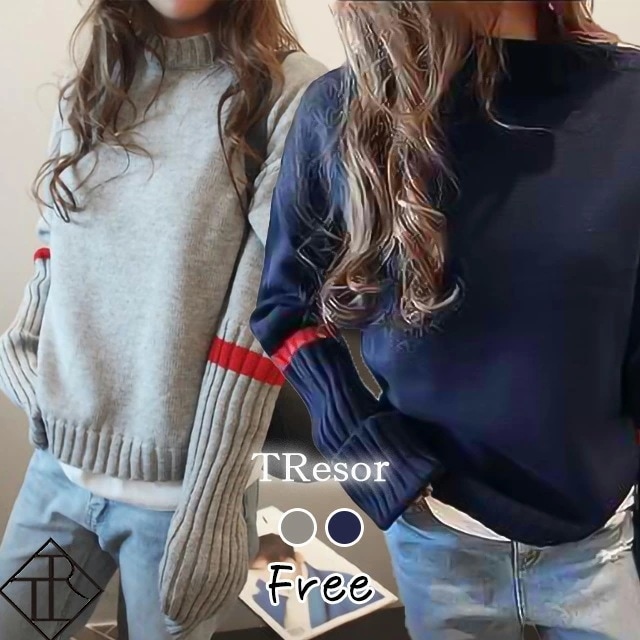 【即納】ニット セーター レディース トップス 長袖 ニットセーター カジュアル 秋冬 新作 ニットソー ニットウェア カシミヤ風 大人可愛い 可愛い かわいい お洒落 おしゃれ 綺麗 カジュアル 普