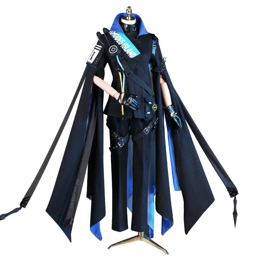 アークナイツ,ロゴコスプレコスチューム男性用,アーknitゲームスーツ,ハンサムなユニフォーム,ハロウィーンのカーニバルパーティー,新しい衣装