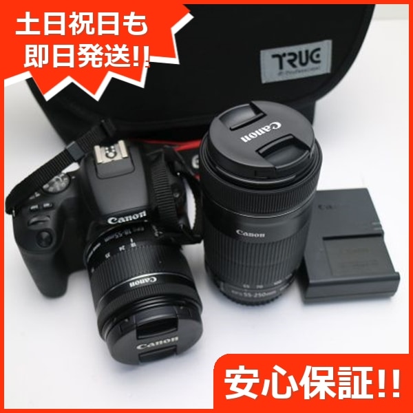 超美品 EOS Kiss X9 ダブルズームキット ブラック 41
