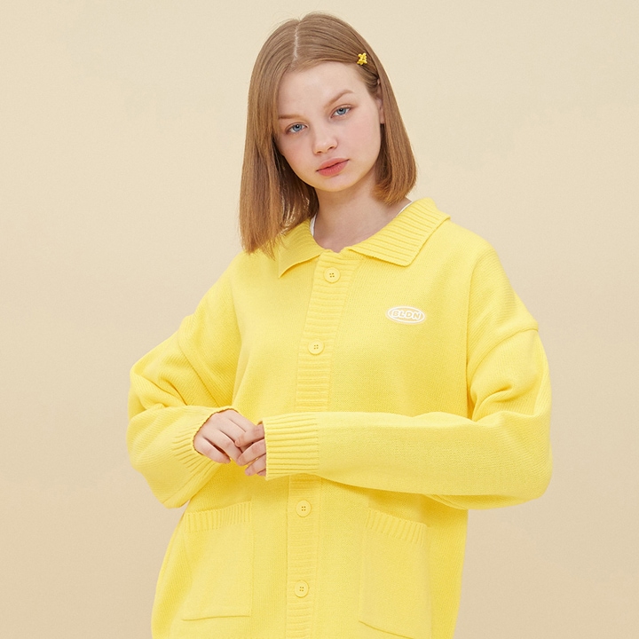 カラーニットカーディガン(3colors)