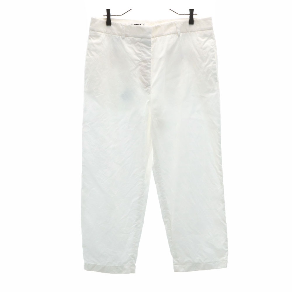 イタリア製 ロングパンツ 42 ホワイト レディース