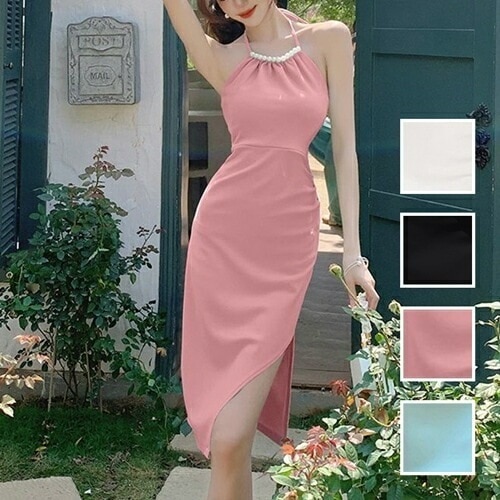 パーティードレス 結婚式 ワンピース ミディアム ひざ丈 オケージョン ドレス 韓国 ファッション レディース 春 夏 秋 ブライダル お呼ばれ コーデ 成人式 二次会 同窓会 20代 30代 6,739円