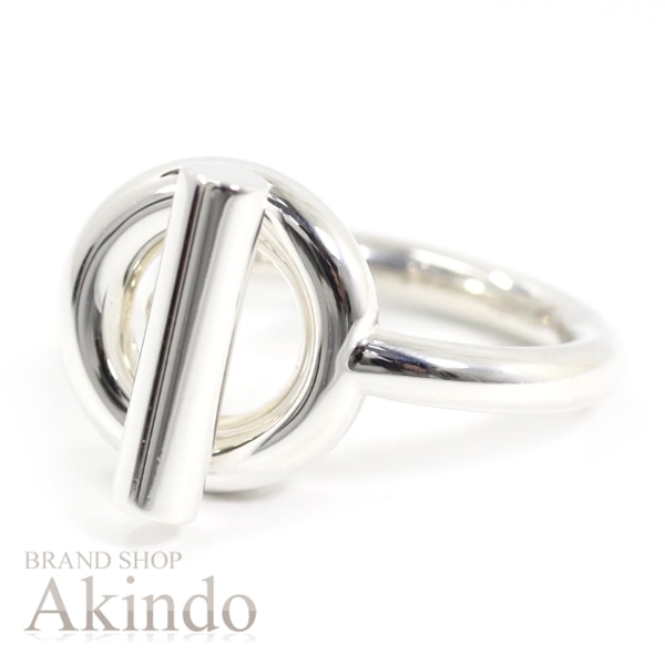 【新品】エルメス エシャペ MM リング 指輪 HERMES #53 13号 指輪 シルバー925 Ag925 レディース アクセサリー ジュエリー トグルクラスプ ブランド プレゼント エレガント