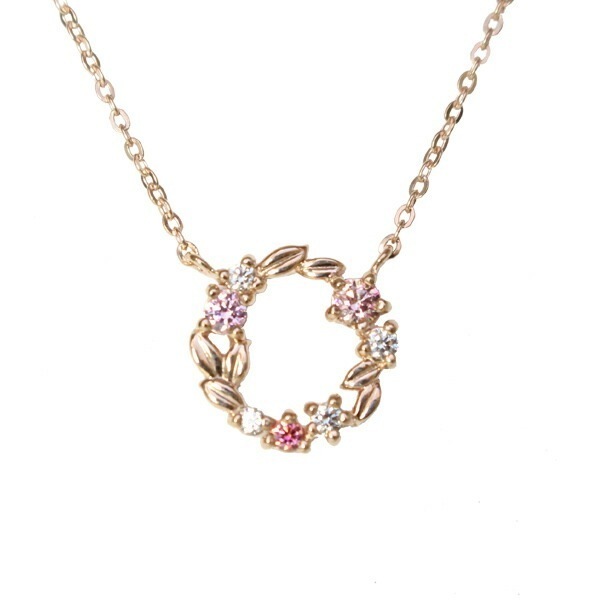 リボン済＆紙袋 4c 正規品 ネックレス レディース リースモチーフ ネックレス ペンダント 4度 c プレゼント シルバー 祝い 喜ばれるギフト 12,714円