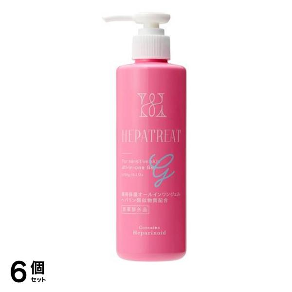 ヘパトリート 薬用保湿オールインワンジェル ポンプ 230g 6個セット