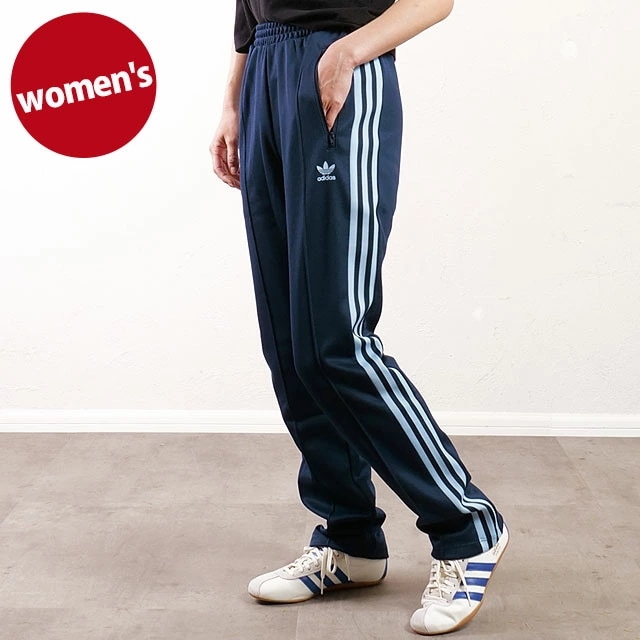 オリジナルス Originals ベッケンバウアー トラックパンツ [JUJ66/JC5793] レディース ボトムス ジャージ ラインパンツ ナイトインディゴ 正規取扱店