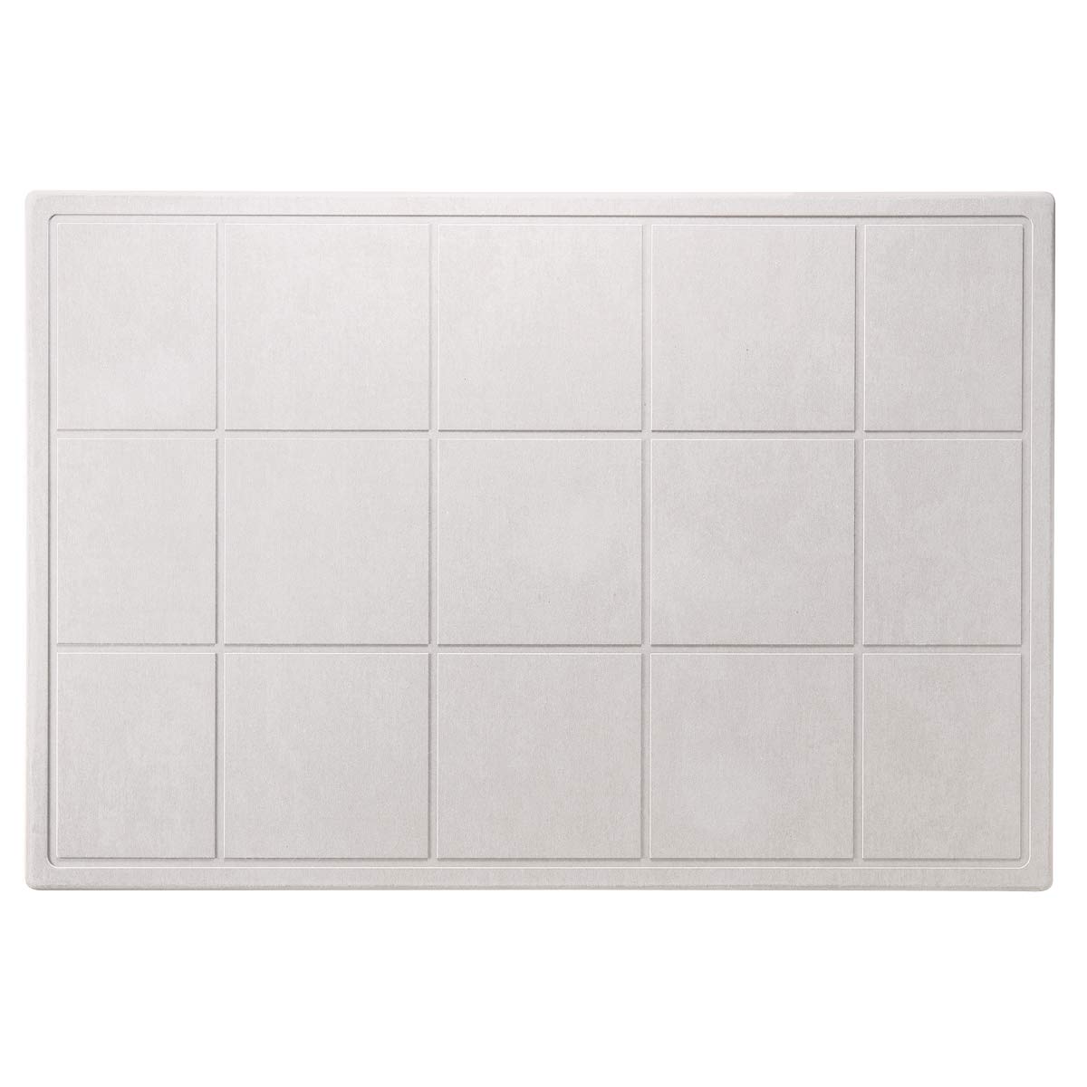 日本製 珪藻土 なのらぼ 足快バスマット 吸収 速乾 バスマット 風呂 浴室(ビッグ ノーブルタイル 57.5cｍ× 85cm × 0.9cm)