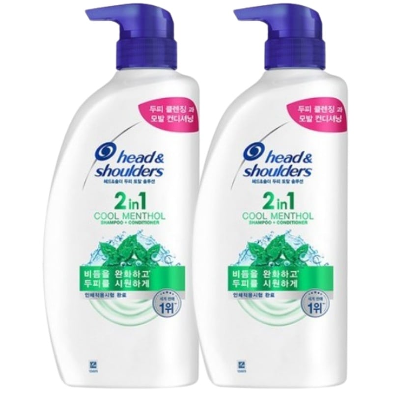 ヘッド＆ショルダー 2in1 クールメンソール シャンプー＆コンディショナー 800ml 2個