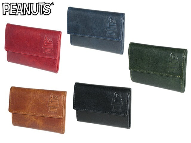 SNOOPY スヌーピー PEANUTS ピーナッツ 三つ折り財布 73103 gemu56