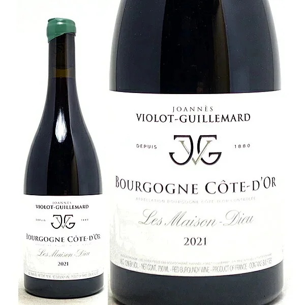 2021 ブルゴーニュ コート ドール レ メゾン デュー ルージュ BIO 750ml ジョアン ヴィオロ ギュイユマール フランス 赤ワイン コク辛口 ワイン ^B0ILMD21^
