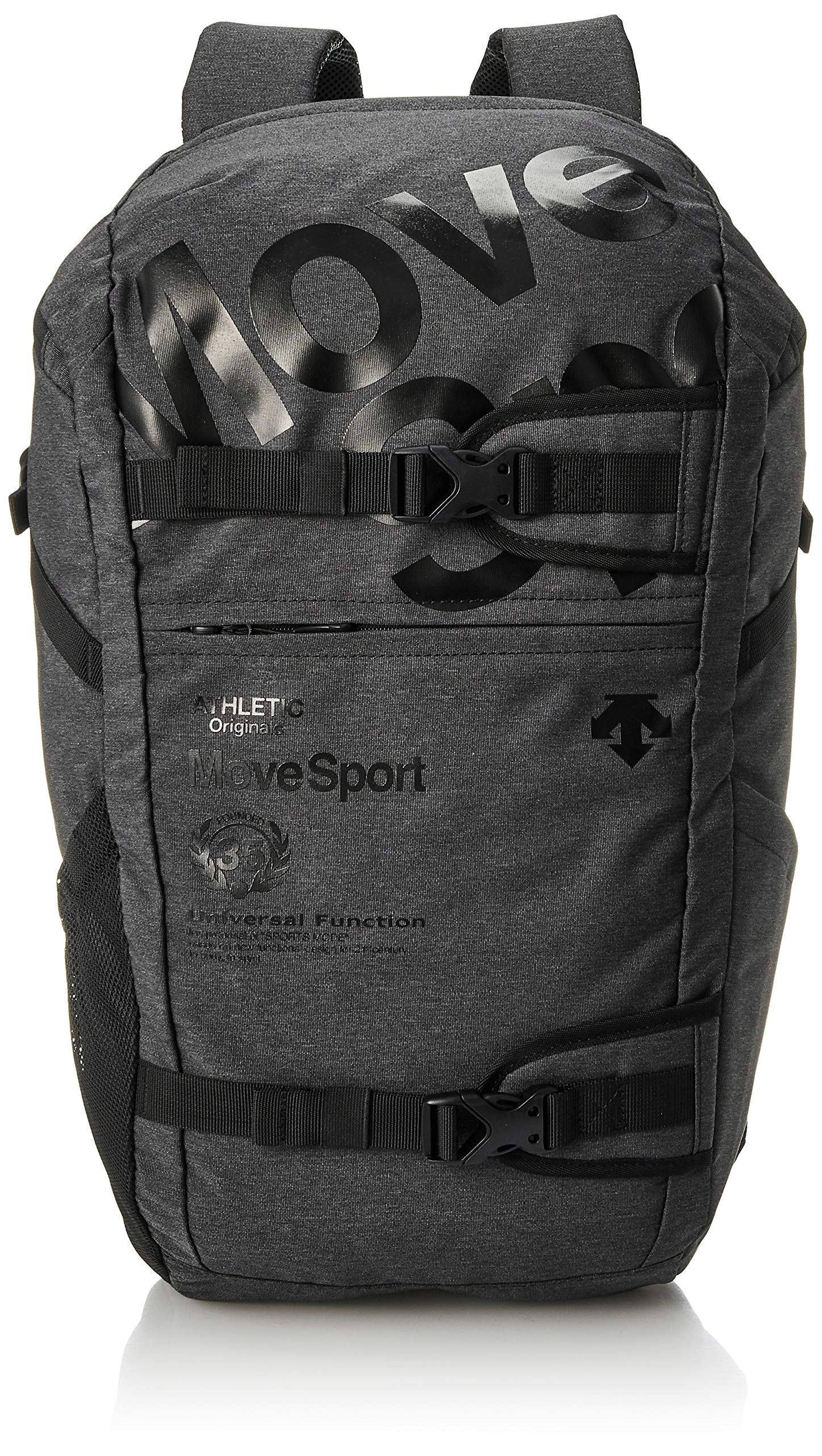 [ムーブスポーツ] リュックサック 多機能ポケット 保冷ポケット 35L 通勤 通学 部活 DMARJA40 BLKM F
