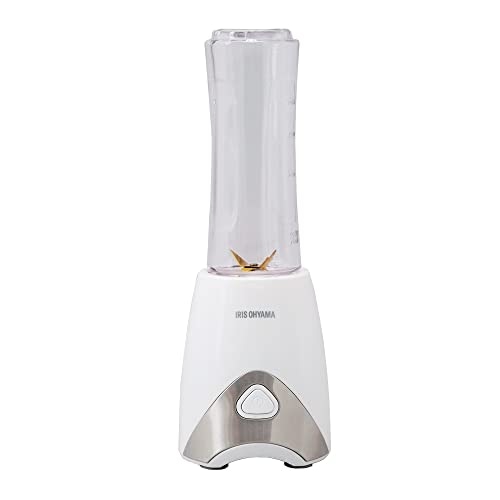 色：ホワイト アイリスオーヤマ ボトルブレンダー ミキサー 600ml ホワイト IBB-600