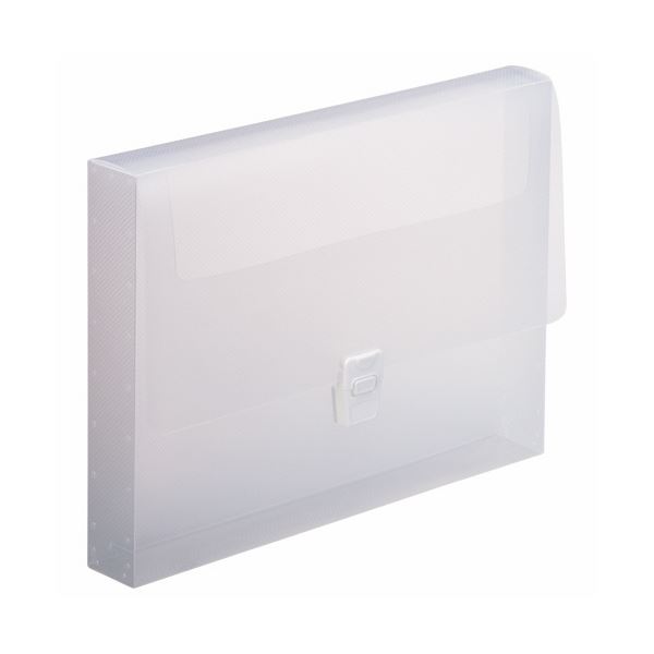 （まとめ）ライオン事務器 ハンドファイル A4背幅40mm 透明 CS-860 1冊 (×10セット)