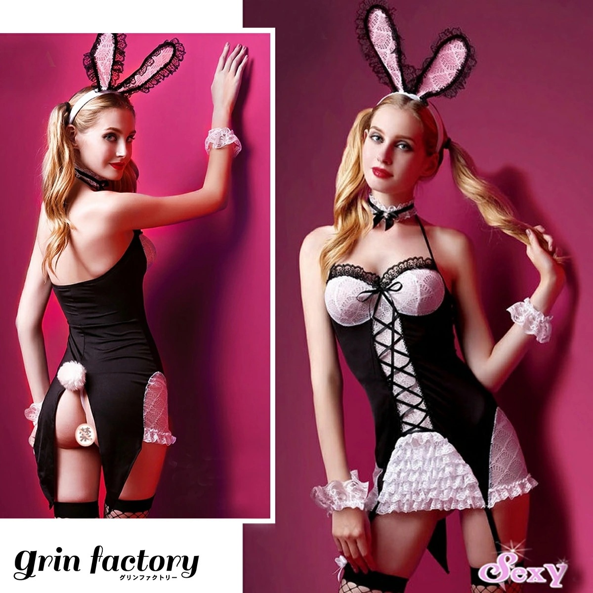 バニーガール セクシー コスプレ ガーターベルト エッチなコスプレ 首輪 ブラック ホワイト 黒 白 バニー 服 衣装 かわいい 可愛い お尻 バニーガール服 バニーコスプレ Tバック エロ下着 エ