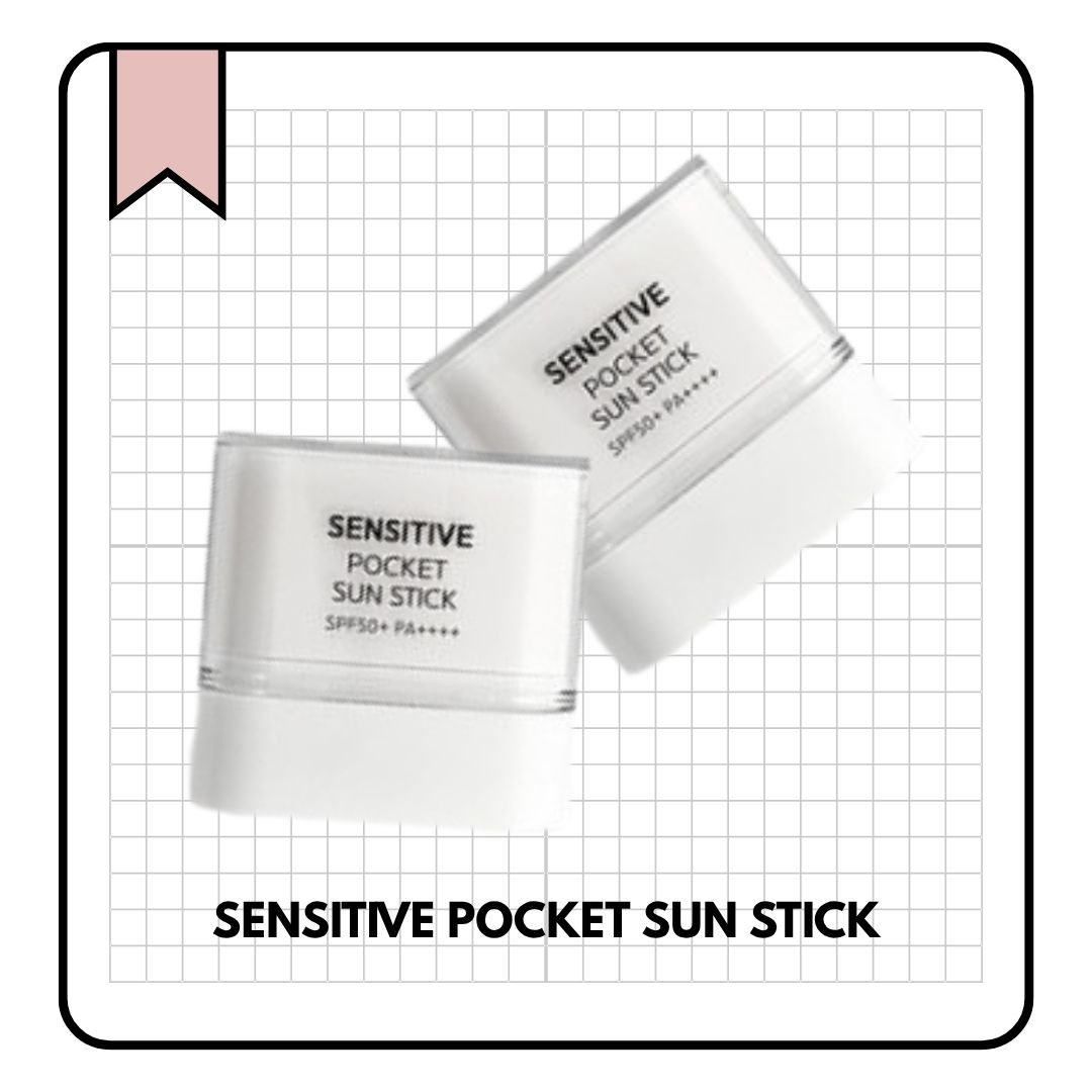 センシティブ ポケット サンスティック 10gX2/SPF50+PA++++/日焼け止め