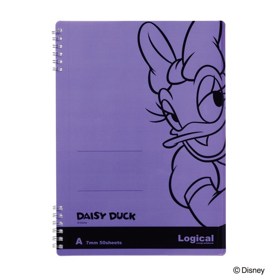 （まとめ買い）ナカバヤシ スイング/ロジカル Wリングノート ディズニー B5 デイジー バイオレット NW-B507-V [x10セット] 6,076円