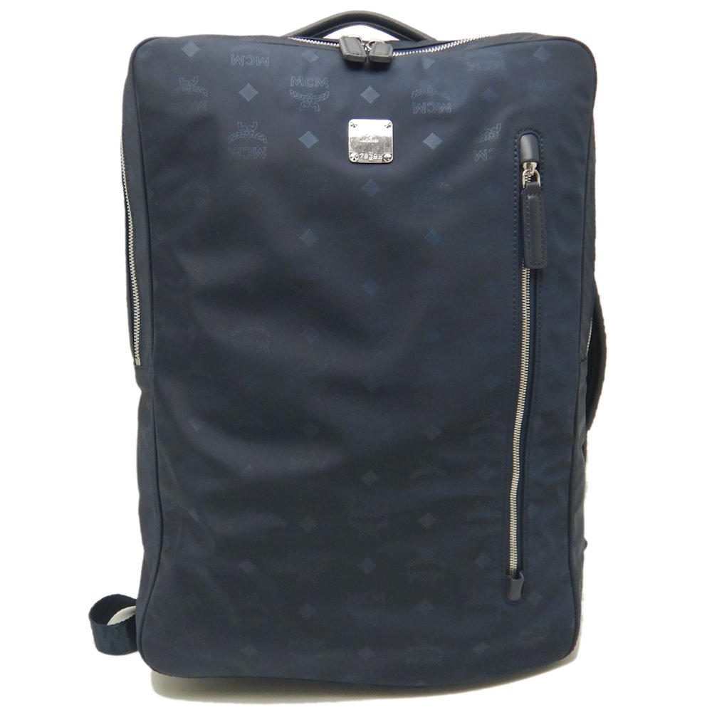 ヴィセトス MUK8ADT78VA001 3WAY リュック・バックパック ナイロン ネイビー メンズ /253421【中古】