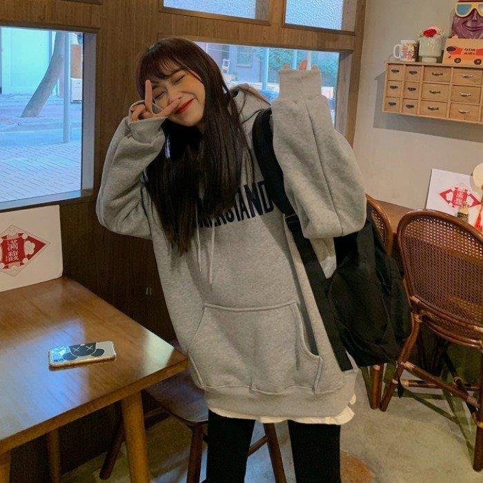 パーカー レディース トップス 秋冬 きれいめ オーバーサイズ レディースパーカー 韓国 20代 着