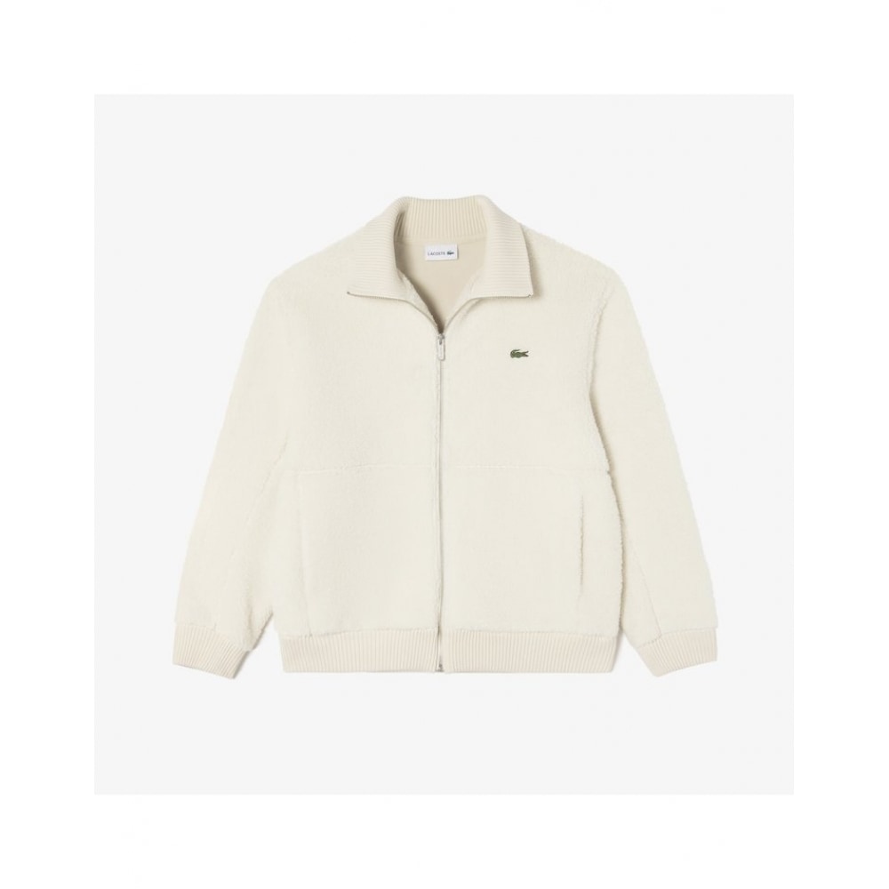 ラコステメンズワイドリブカラーフリースジャケット SH880E-54N XFJ