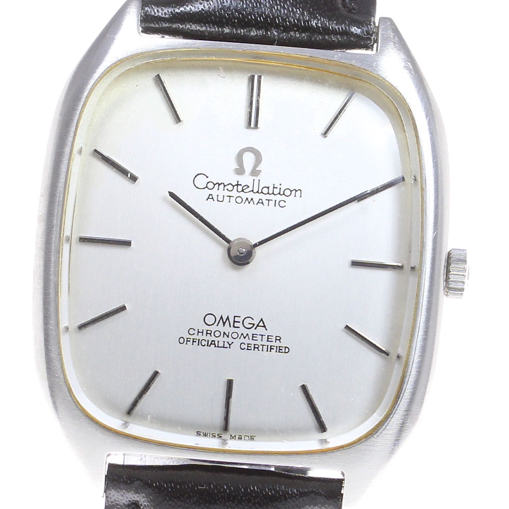 オメガ OMEGA ST153.758 コンステレーション Cal.1011 スクエア 自動巻き メンズ _823728【中古】