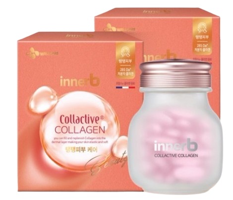 1+1コレクティブコラーゲン エラスチン CJ研究素材 皮膚機能性認証 285Da 低分子ペプチド 皮膚弾力 弾力肌ケア 皮膚保湿 84錠 2個