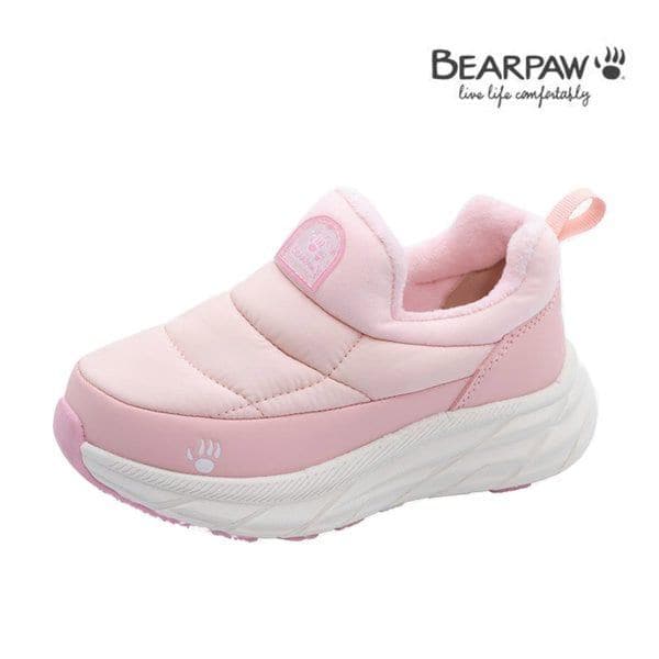 (BEARPAW) 子供(ジュニア) パディング スリッポン EDITH ピンク K3014013RD