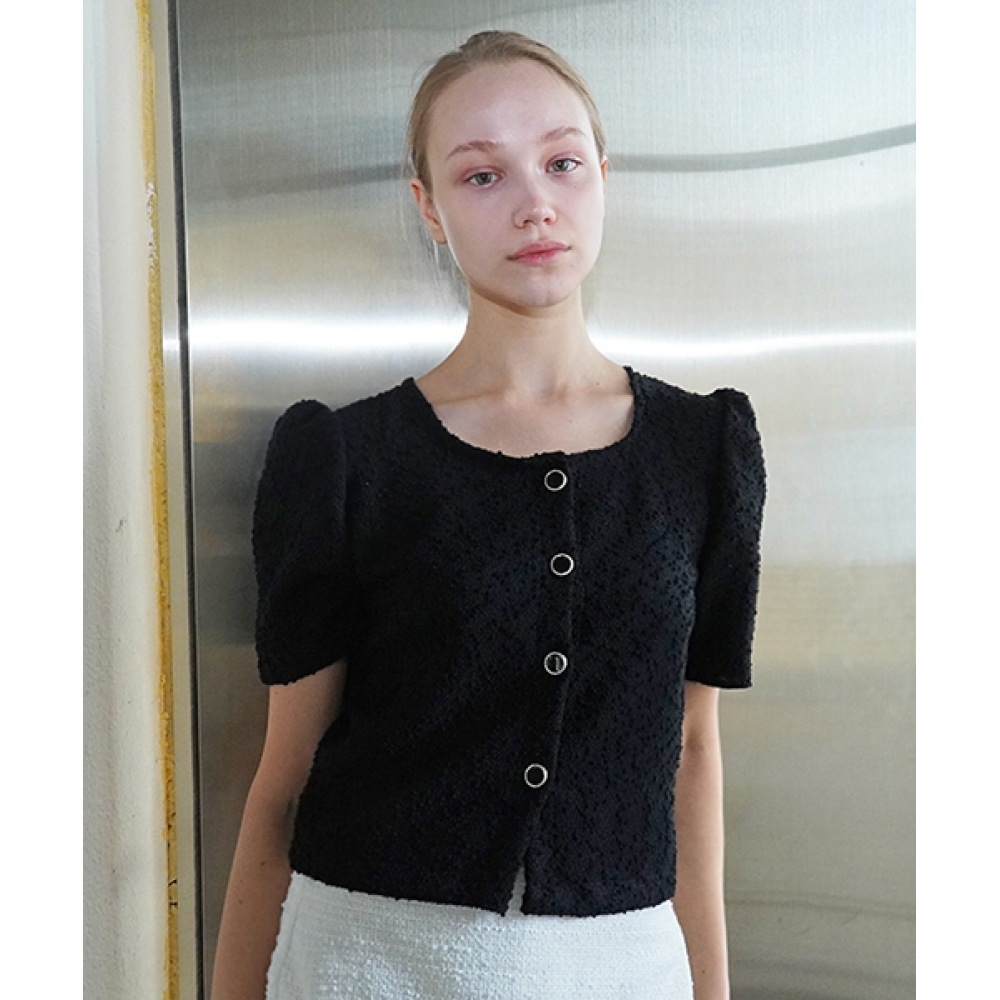 DAMAGE MNEMONICバブルブラックカーディガン_バブルBK CD