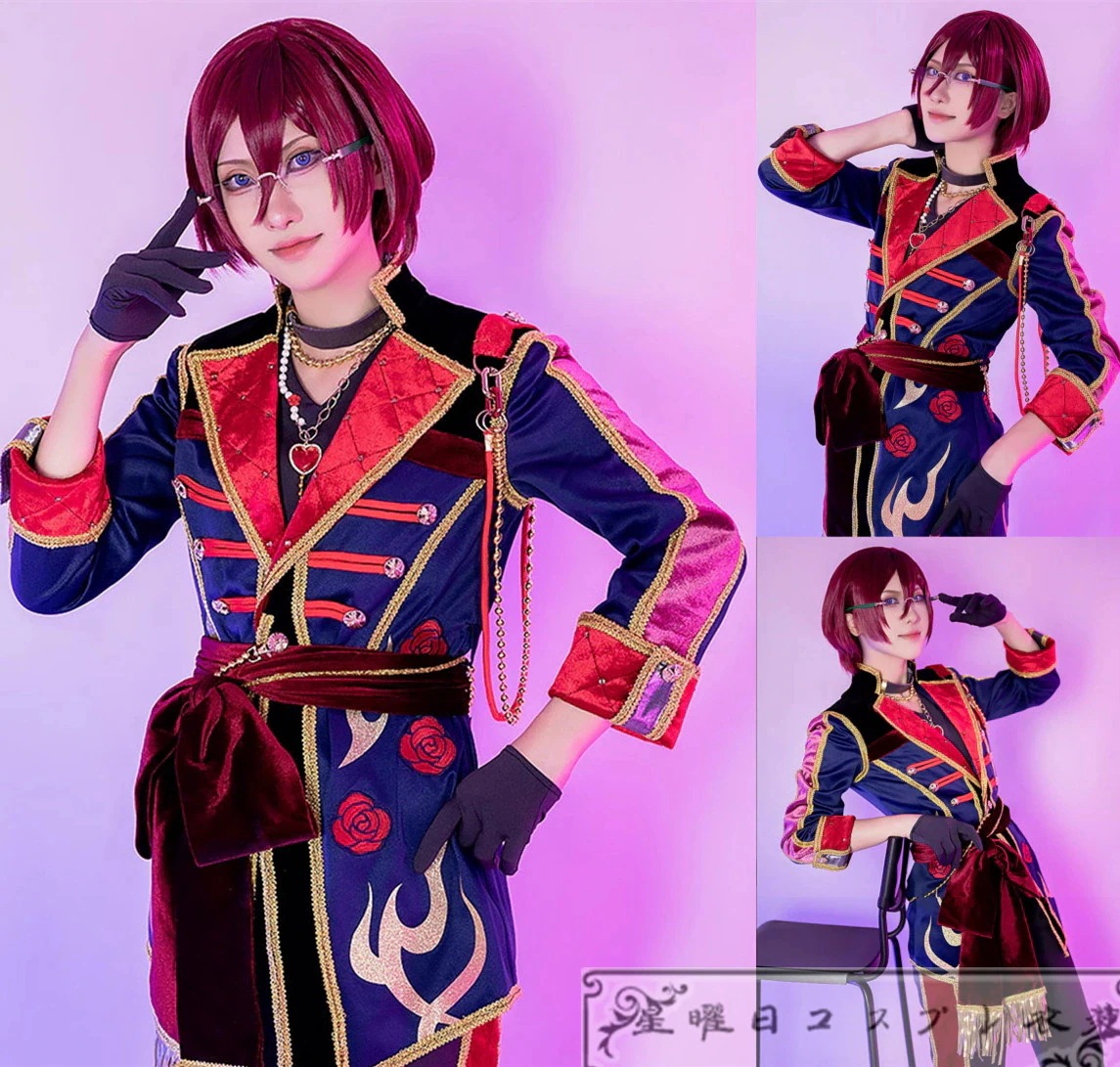 1538ES あんさんぶるスターズ バレンタインキャンペーン2023 AdamEve 乱凪砂 七種茨 コスプレ衣装 コスチューム ハロウィン 変装