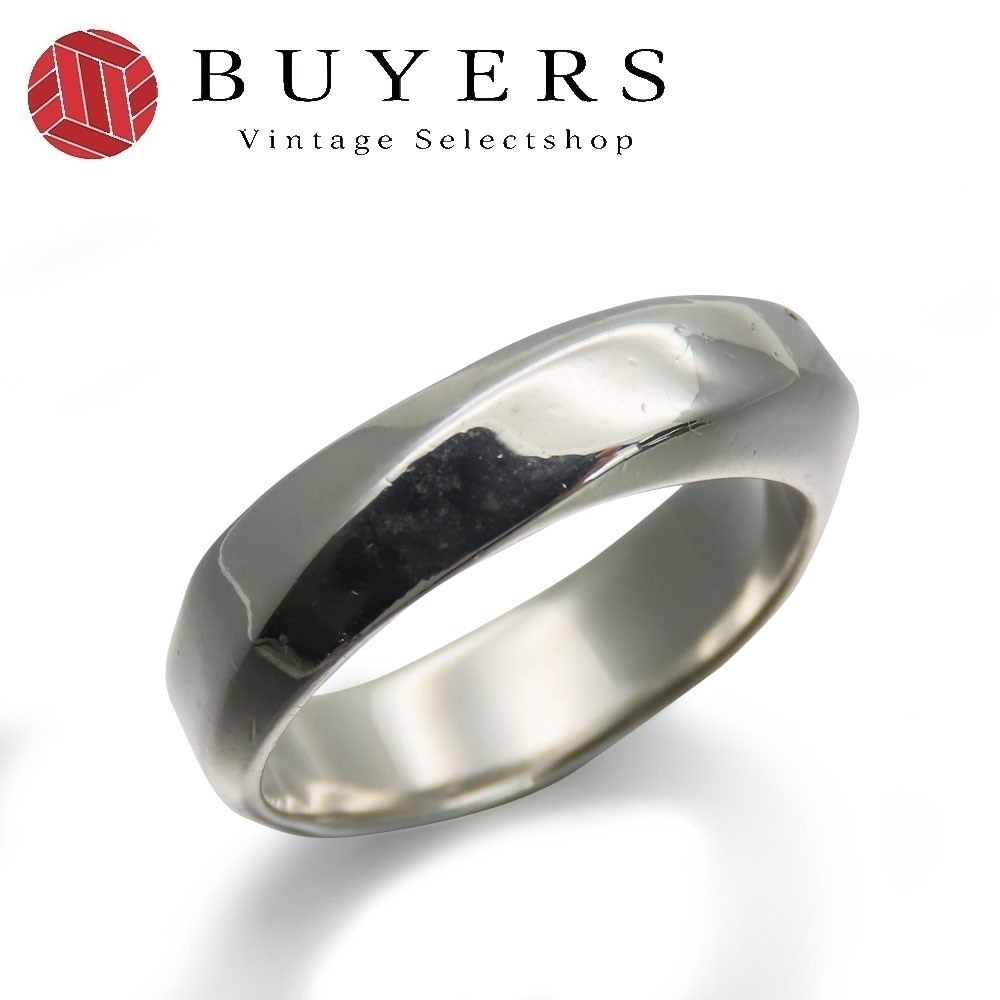 中古 リング・指輪 ナイフエッジ シルバー925 約4.6g シルバー 約＃11 アクセサリー 小物 レディース 女性