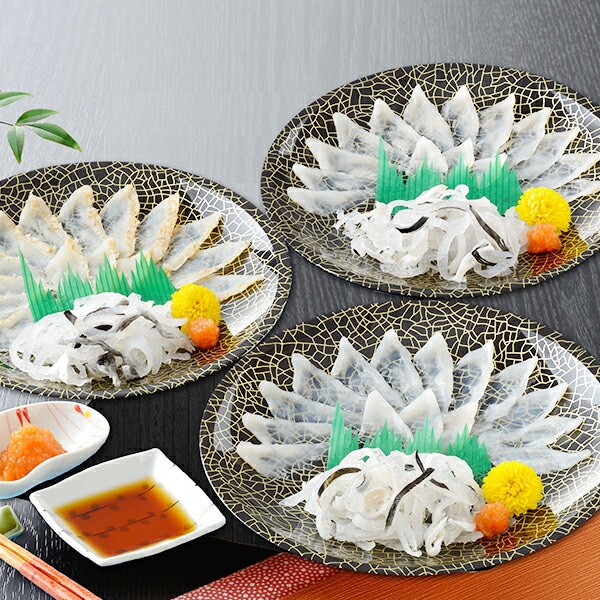 ギフト ふぐ フグ 送料無料 「関とら本店」ふく薄造り詰合せ 冷凍便 2480077『SKT』 詰め合わせ お取り寄せグルメ セット 誕生日 お祝い 内祝い【内祝い ギフトセット】