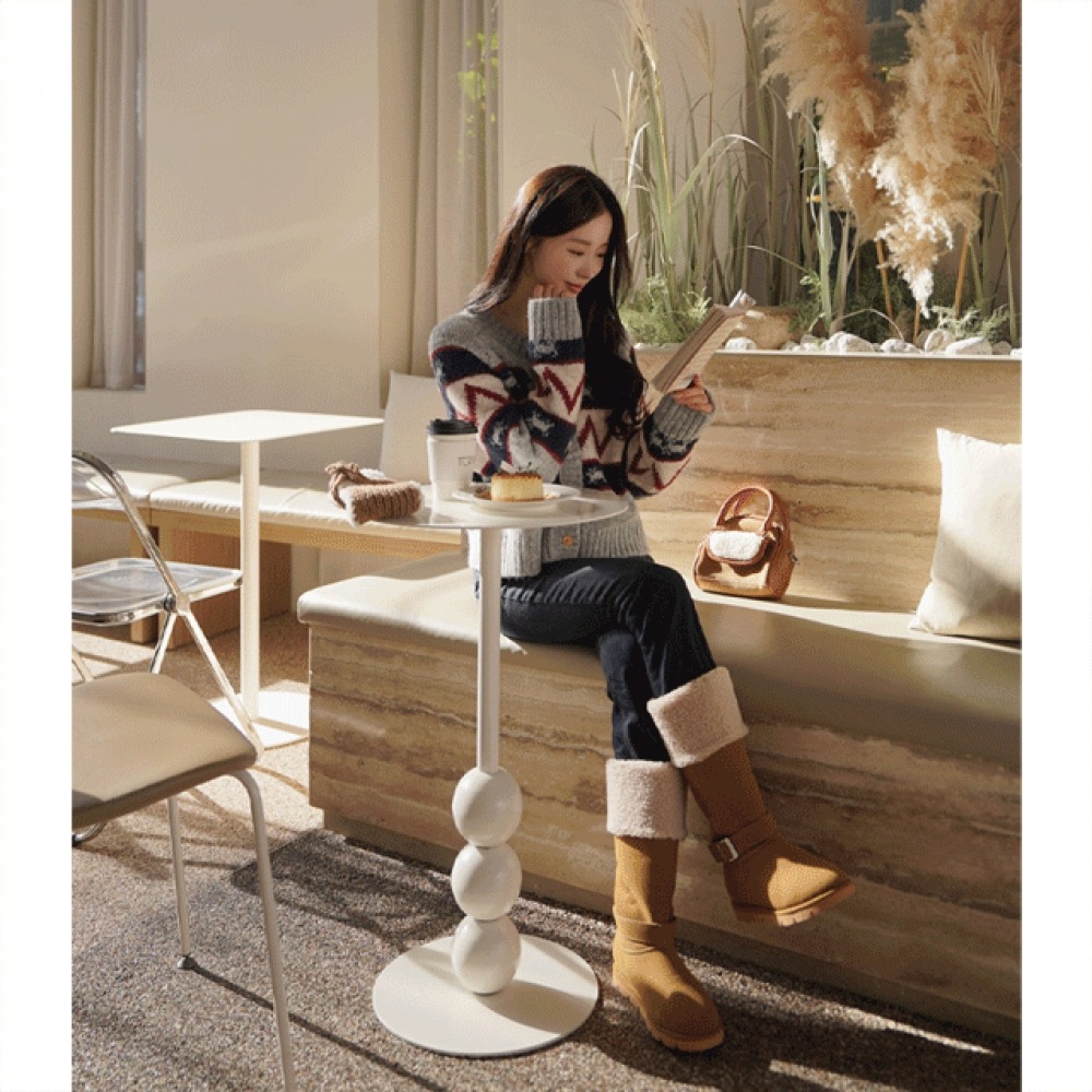 Click & Funny [ウール] コーディーノルディックカーディガン