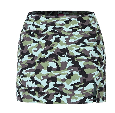 ミントミリタリーHラインミニスカート
