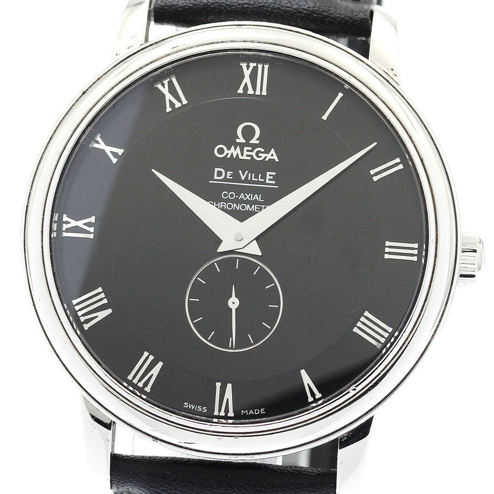 オメガ OMEGA 4813.50.01 デビル プレステージ スモールセコンド 自動巻き メンズ _879274【中古】