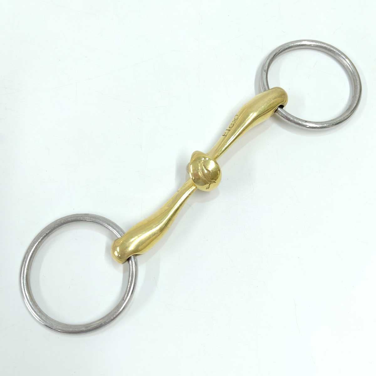 【中古】ノイ・シューレ ハミ NS タートルタクティオ 小勒 サイズM (128-138mm) Neue Schule 乗馬 馬術