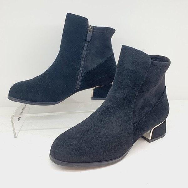 [幸福百貨店] スエードスパン女性アンクルブーツ FN609