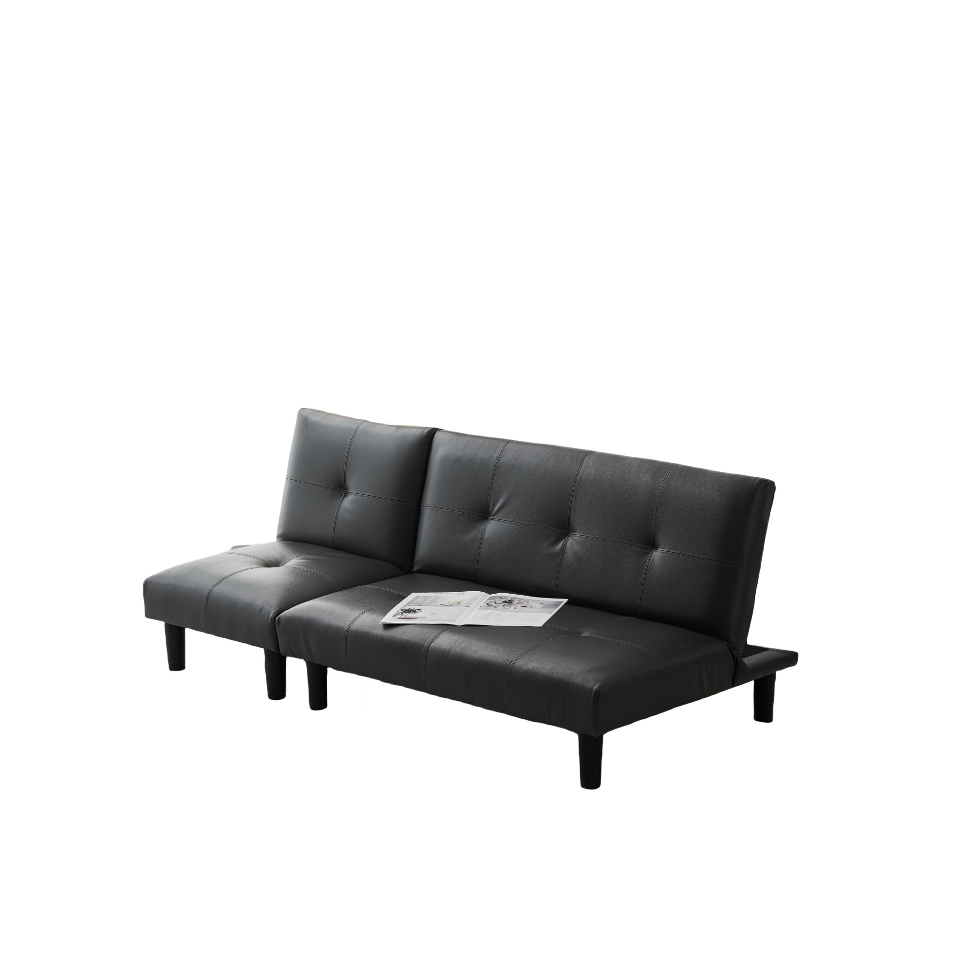 ソファベッド 1+2ソファ ベッド ロータイプ 3人 リクライニングソファ 背もたれ3段階