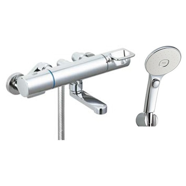 BF-KA147TSLM クロマーレＳ サーモスタット付シャワーバス水栓 エコアクアスイッチシャワーメッキ仕様