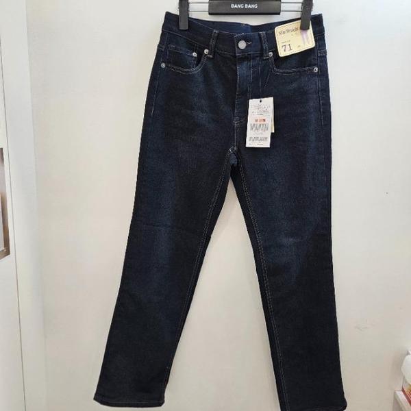 BANG BANG HC19 女性 冬 ストレートフィット インバンド 裏起毛 スパンデックス ジーンズ NQL747 (S41554415)