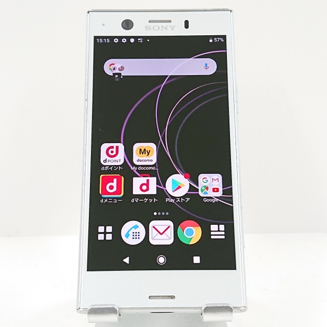 Xperia XZ1 Compact SO-02K ドコモ ホワイトシルバー 送料無料 本体 c08764 【中古】