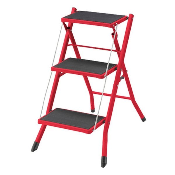 ステップ台 レッド 幅42.5×奥行き65.5×高さ68cm PC-344RD