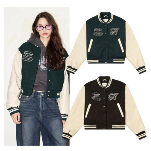 HC04 女性バシティ 野球ジャンパー 女性パディング バシティジャンパー 10490-111-802 (S45790819)