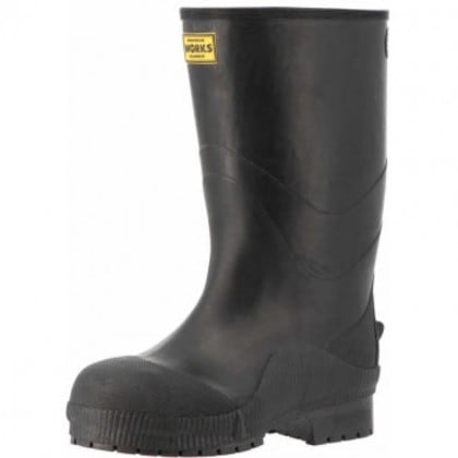 弘進ゴム 長靴(ゴム製) ライトセーフティーワークス LSW-02 黒 25.5cm A0020AC