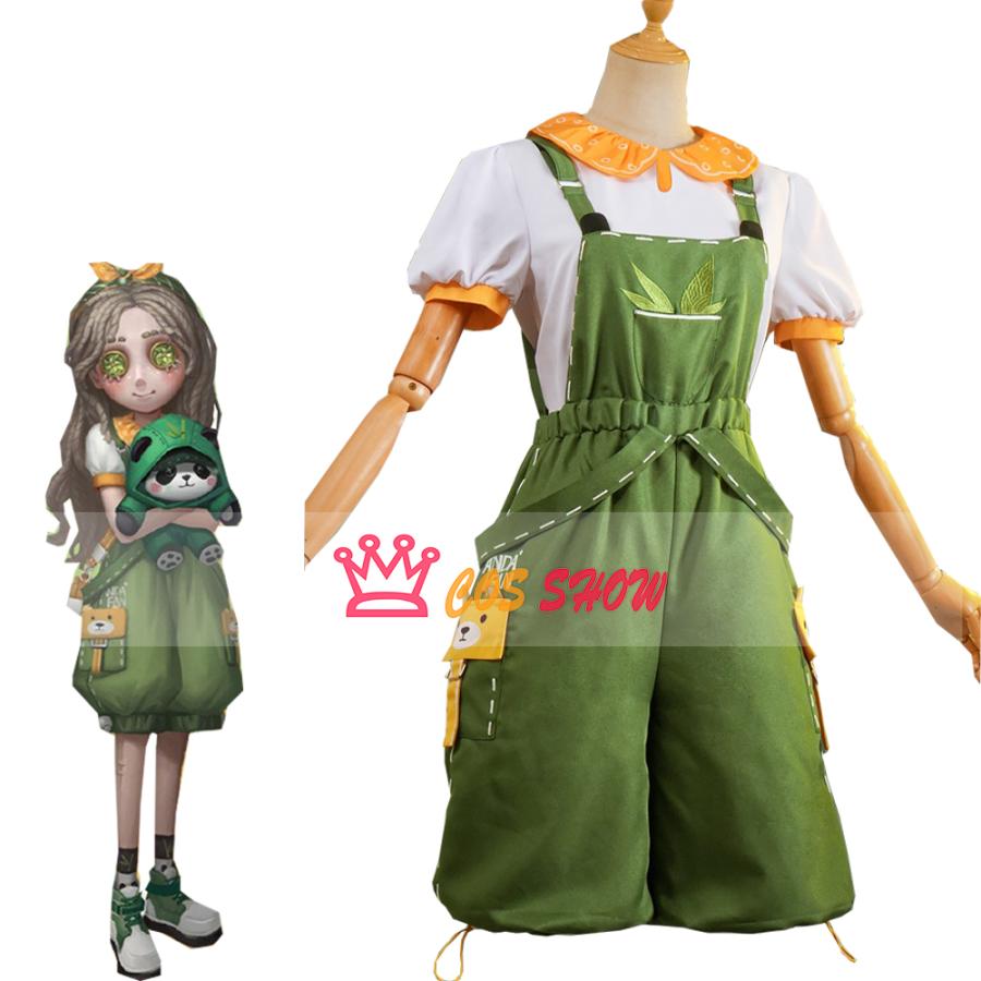2025新品販売 第五人格 IdentityV アイデンティティ5 少女 パンダ仲間 コスプレ衣装 刺繍ドレス cosplay 仮装 日常服 イベント クリスマス ハロウィン
