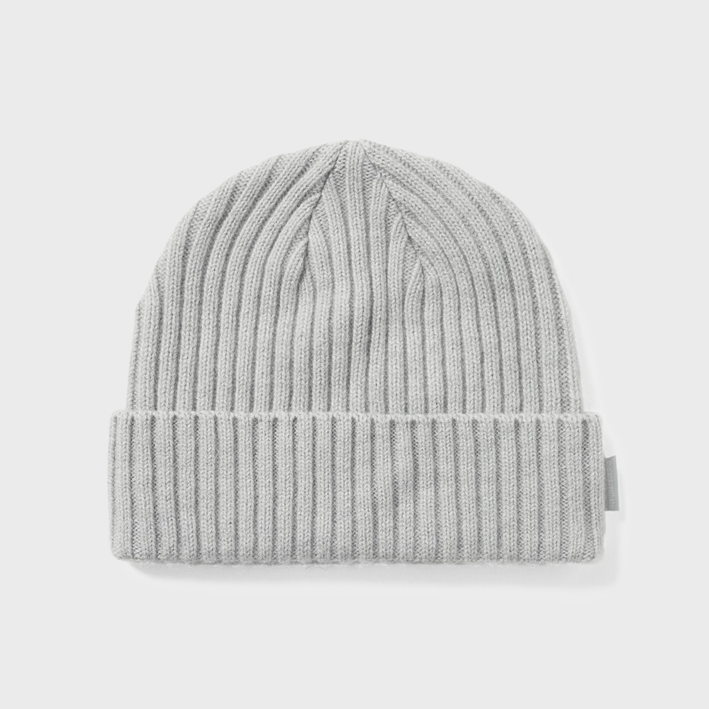 ディス・イズ・ネヴァー・ザットベーシックウールビーニーライトグレー