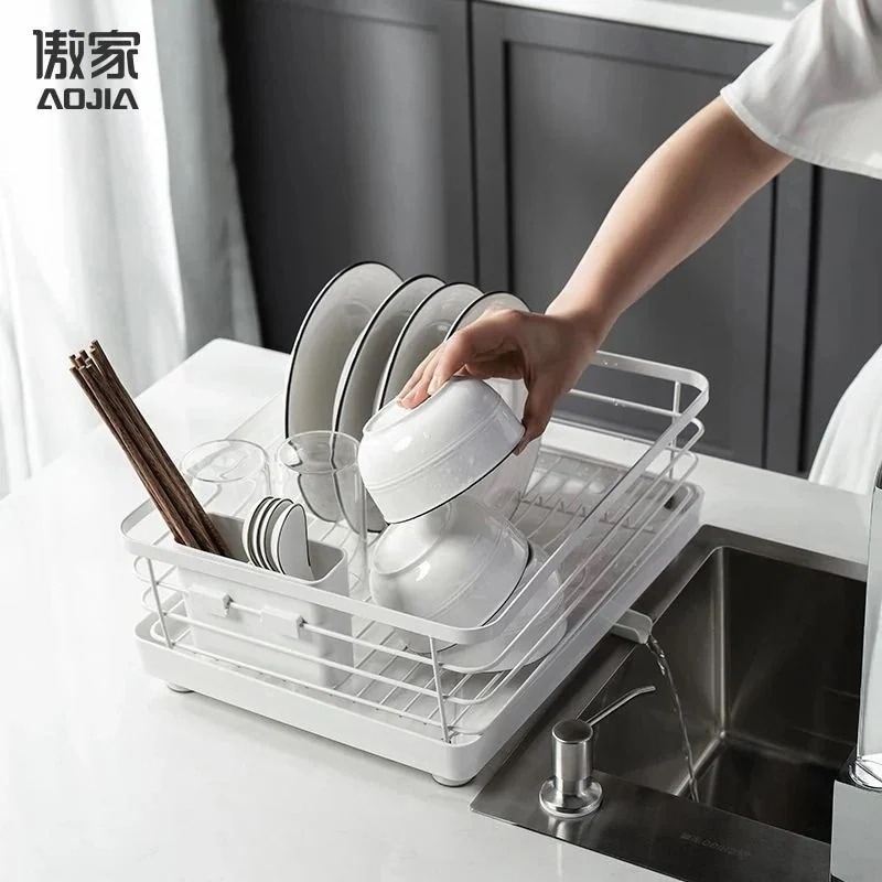 【1つ買うと1つ無料】食器ラック 排水ラック シンク 排水バスケット キッチン ボウルラック 家庭用食器棚 食器ラック キッチンラック 収納ラック