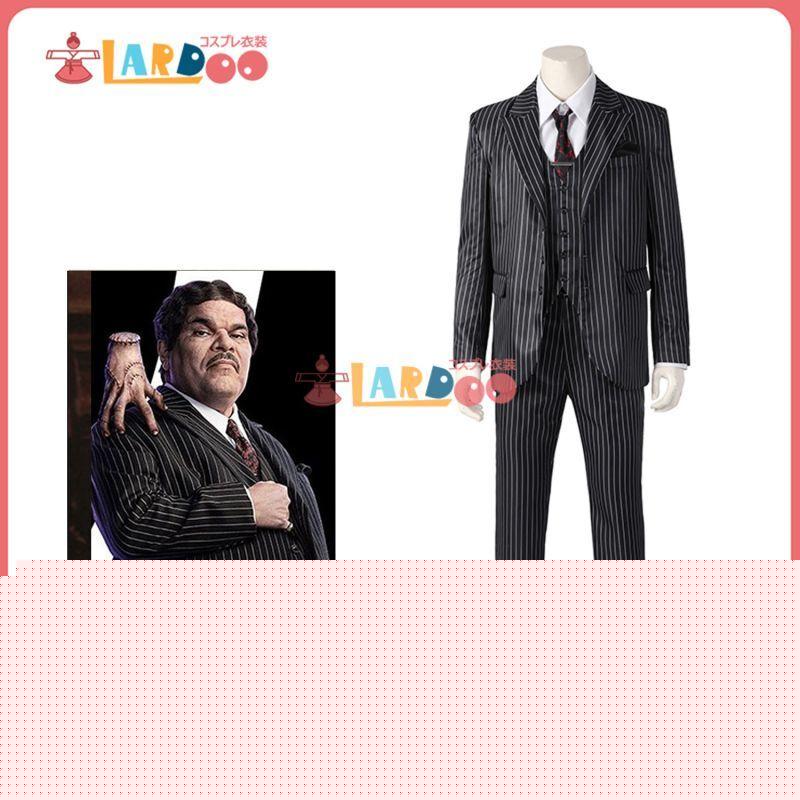 [数量限定] 2022ドラマ「ウェンズデー」 ゴメス・アダムス Wednesday/Gomez Addams コスプレ衣装 コスチューム cosplay