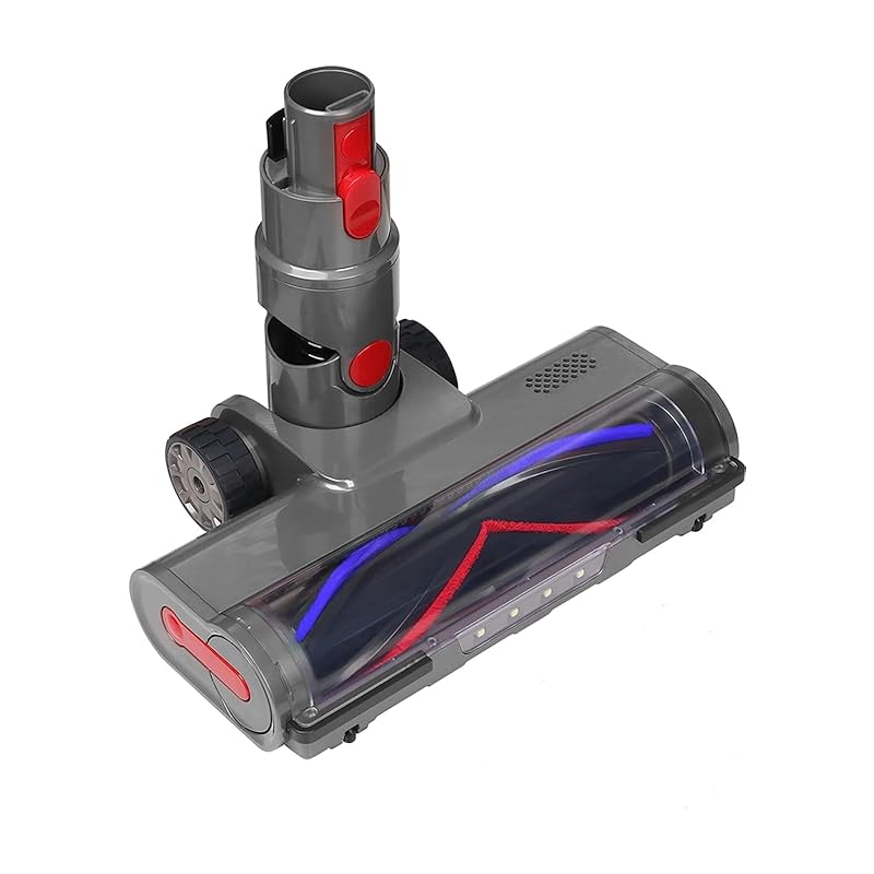 【国内即発】ダイソンV8ヘッド ダイソンv7v8v10v11v15交換用 SV10 SV11 SV12ダイソン掃除機ヘッド モーターヘッド LED照明速乾