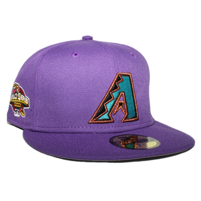 New eraベースボールキャップ 帽子 59fifty メンズ レディース MLB アリゾナ ダイヤモンドバックス 6 3/4-8 1/4