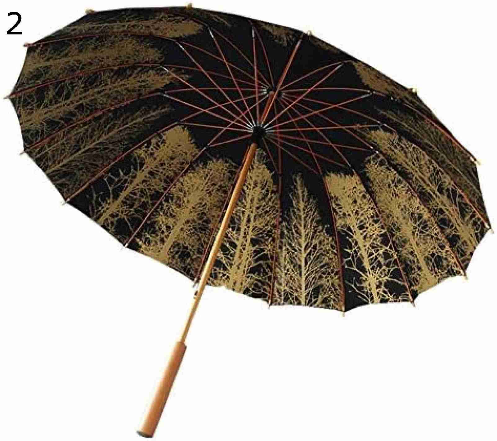 晴雨兼用 雨傘 日傘 頑丈な16本骨 白樺の林 復古風 中国風 唐傘 和装 竹の傘 長傘 和傘 風に強い メンズ 対策 遮光 紫外線 傘 父の日 遮熱 軽量 贈り物 丈夫 誕生日 母の日 レディース