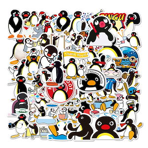 pinguアニメペンギンファミリーキャラクター50枚かわいい防水装飾携帯パソコンステッカーsticker